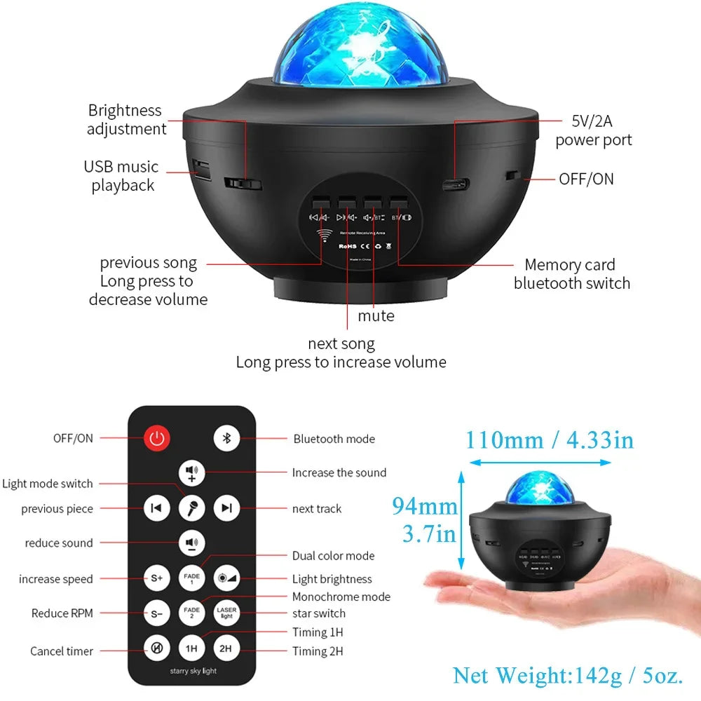Projektor Galaxy LED