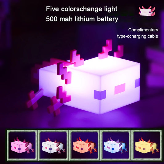 Lampka LED Axolotl