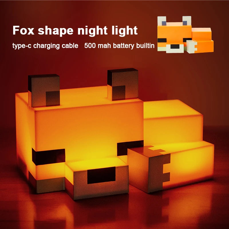 Lampka LED Lis Minecraft